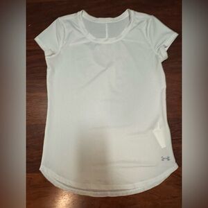 Under Armour White Short Sleeve Top